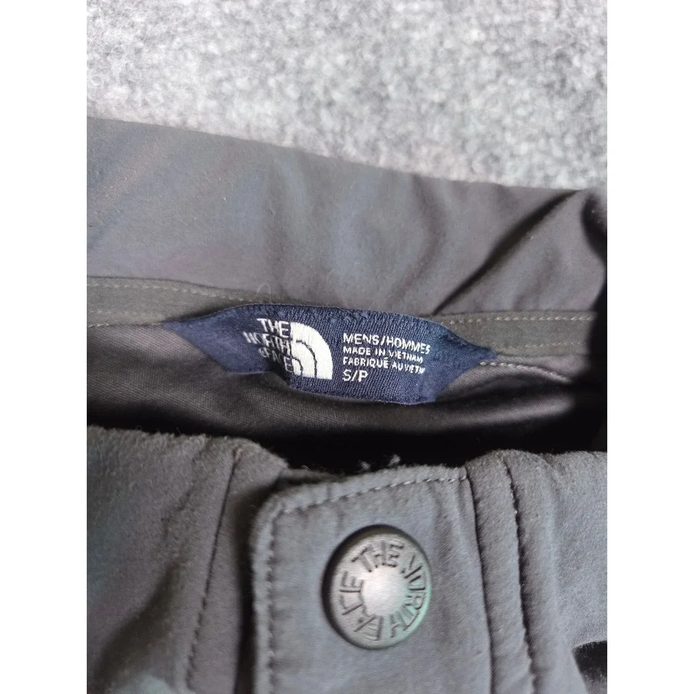 The North Face Mountain Sweatshirt Pullover‎ Mens S Gray Snap Neck NF0A3MFF
